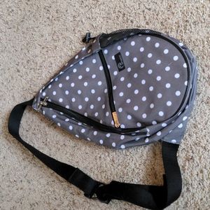 Pursetti, cross body/ backpack purse, adjustable strap, multiple pockets